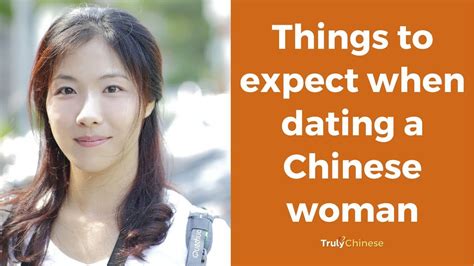 what to expect when dating a chinese woman